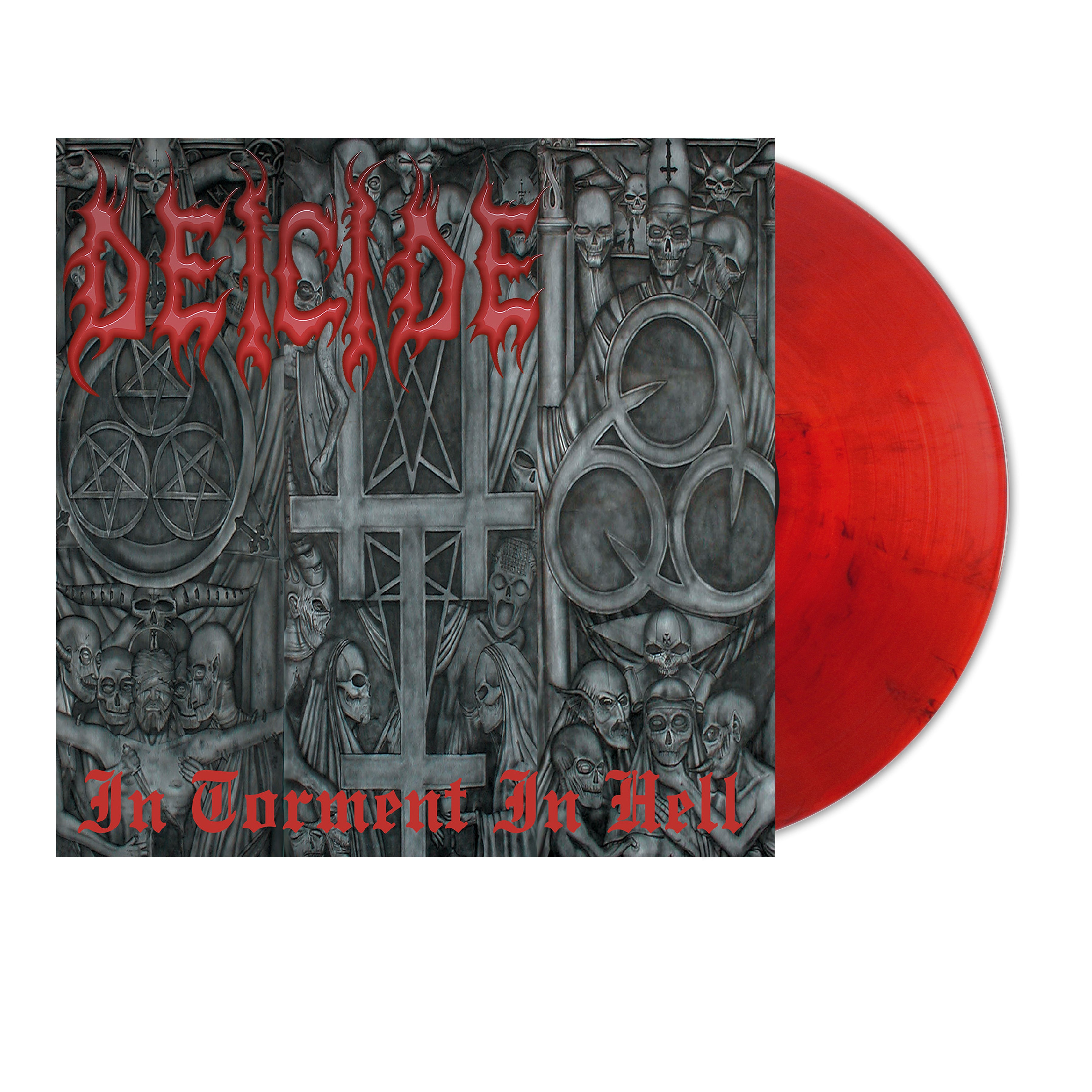 DEICIDE - In Torment in Hell (RED SMOKE VINYL LP) – Luna Record Shop