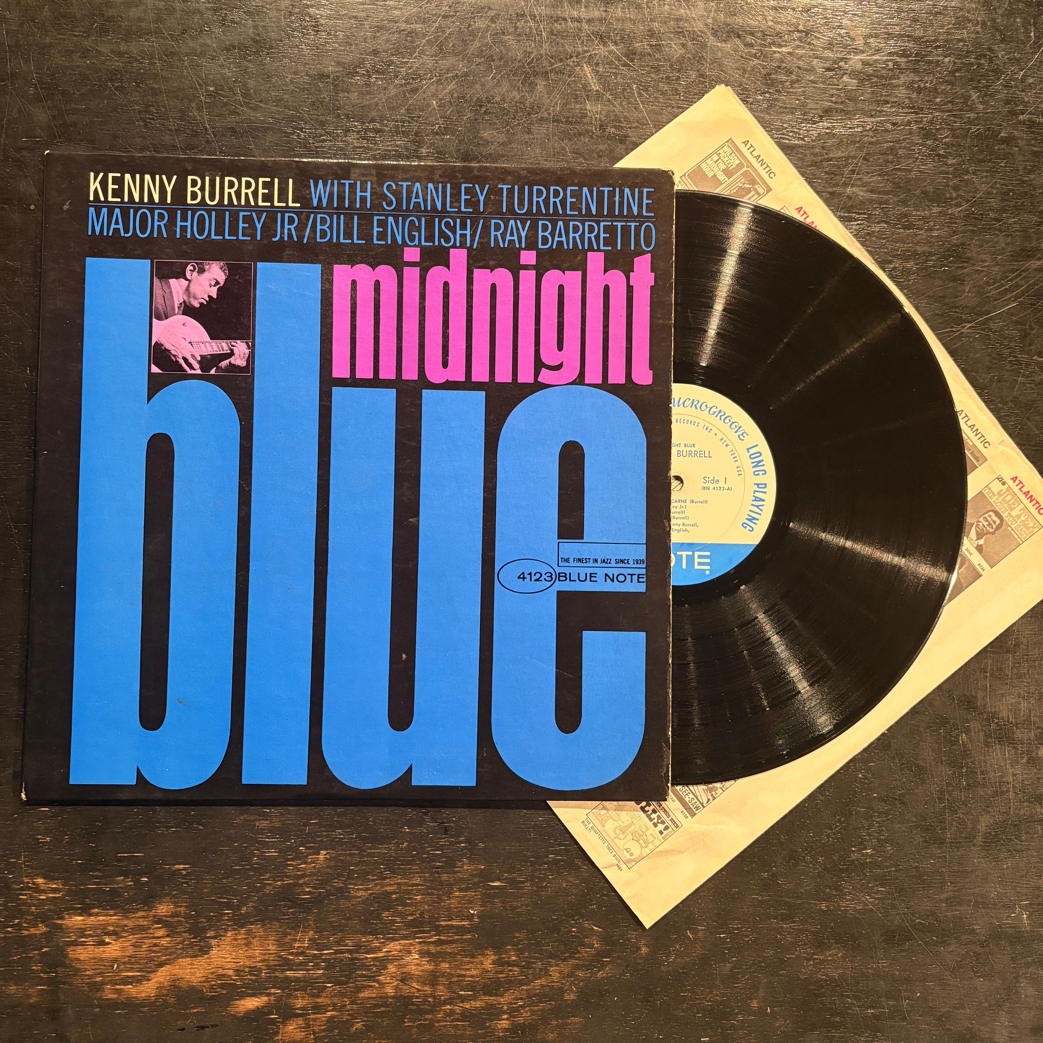 KENNY BURRELL - MIDNIGHT BLUE (1963 US) (USED VINYL LP) – Luna