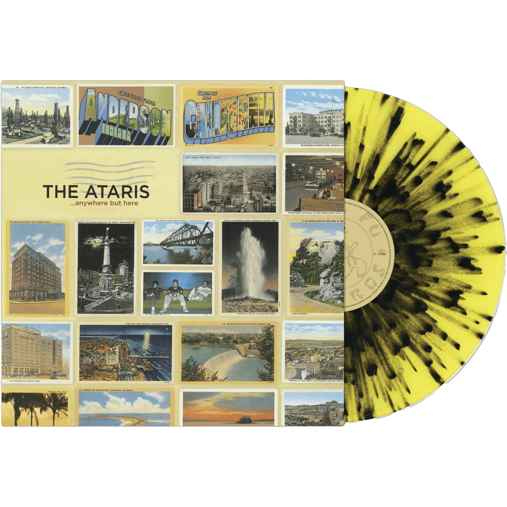 Pochette de ...Anywhere But Here (Limited Edition Black/Yellow Splatter Vinyl LP) par The Ataris
