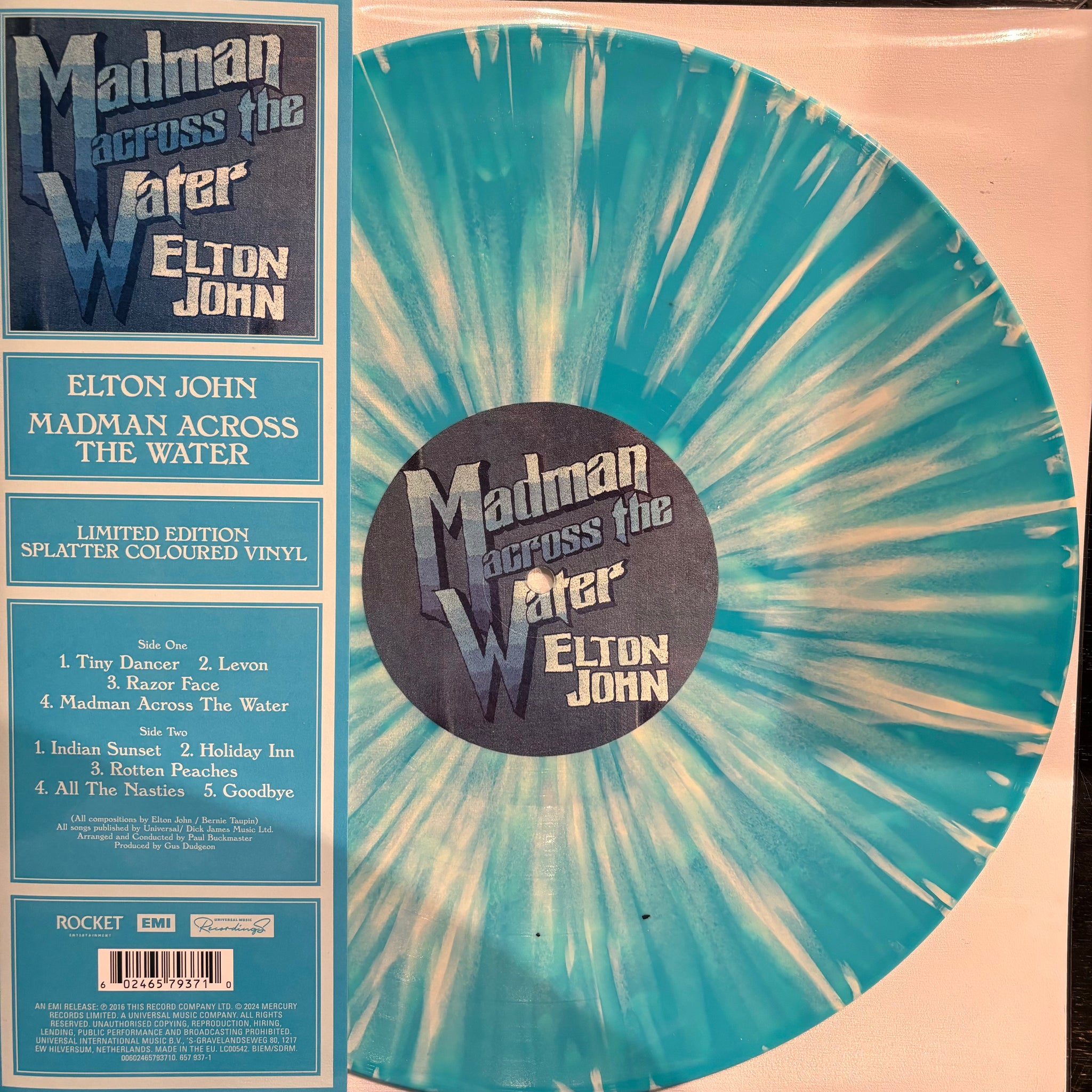 Elton John Madman across the on sale water vinyl