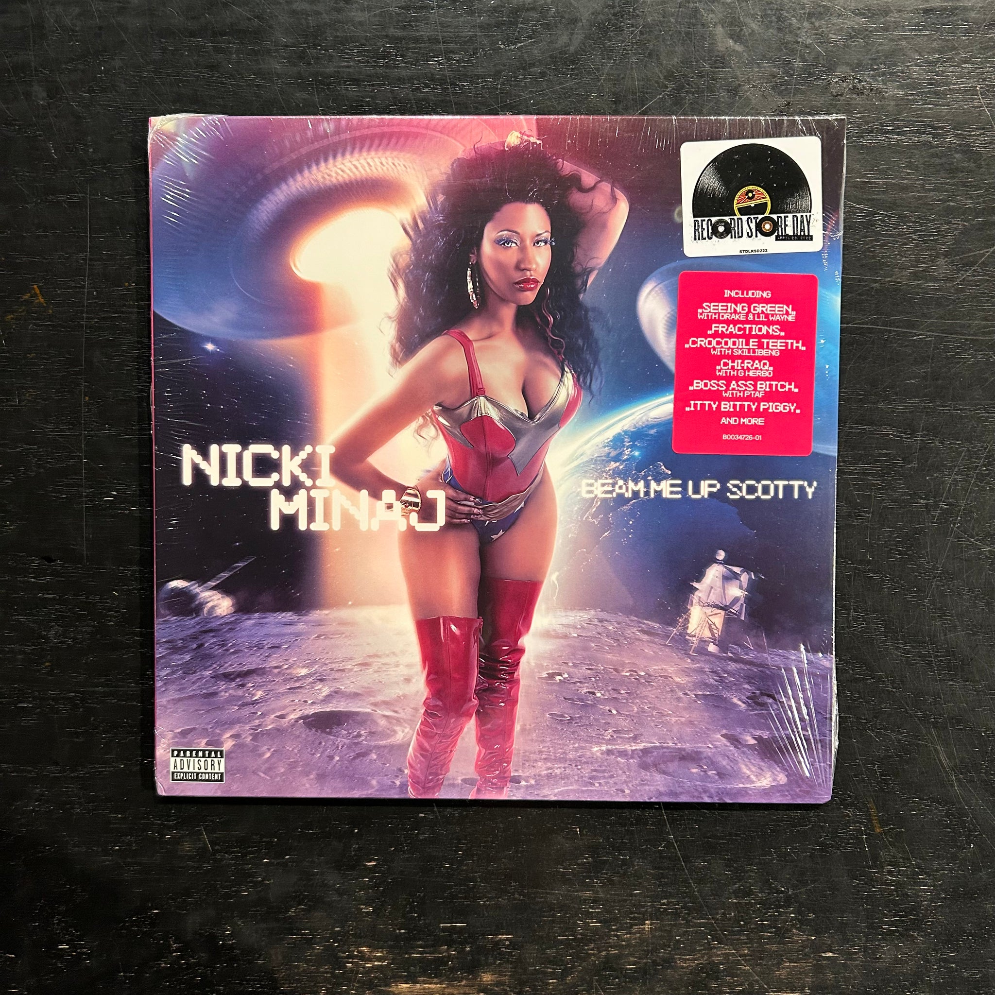 Nicki Minaj Beam Me Up Scotty hotsell RSD Vinyl